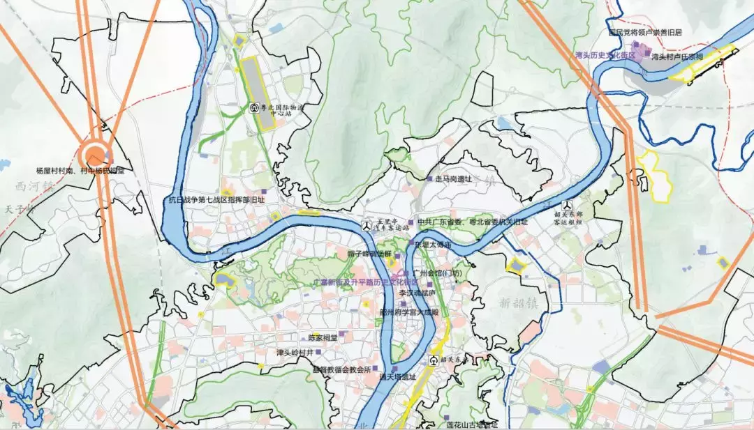 韶关公布城市总体规划，未来这些地方都将是“中心城区”