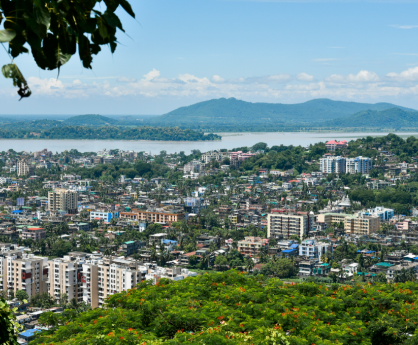 印度北方邦神秘的地方印度东北含锡金印度东北有地球上最湿润的地方