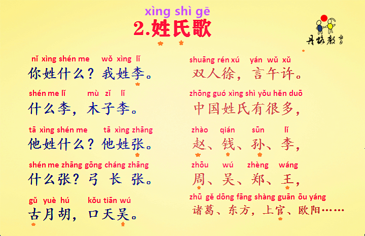 部编版一年级语文下册识字2《姓氏歌》中陈字组词知识点解析