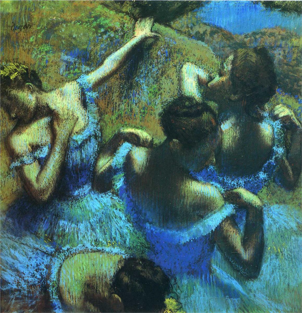 画家德加简介(学赏画（34）法国印象派画家埃德加·德加(Edgar Degas)简介)