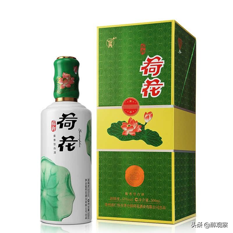 钻石荷花(荷花烟荷花酒、中华烟中华酒、利群烟利群酒，烟酒真的不分家啦)