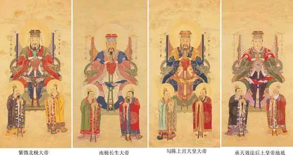 中国神话传说中“一尊二祖三清四御五老”分别是谁！