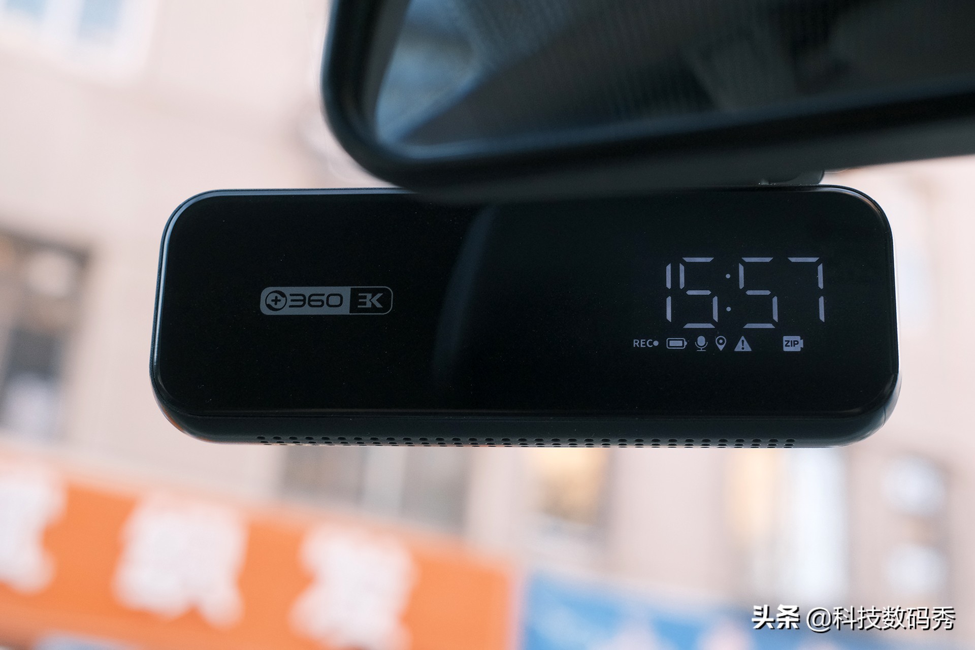 3K畫質自帶電子狗，360行車記錄儀K680，不管白天還是晚上都清晰