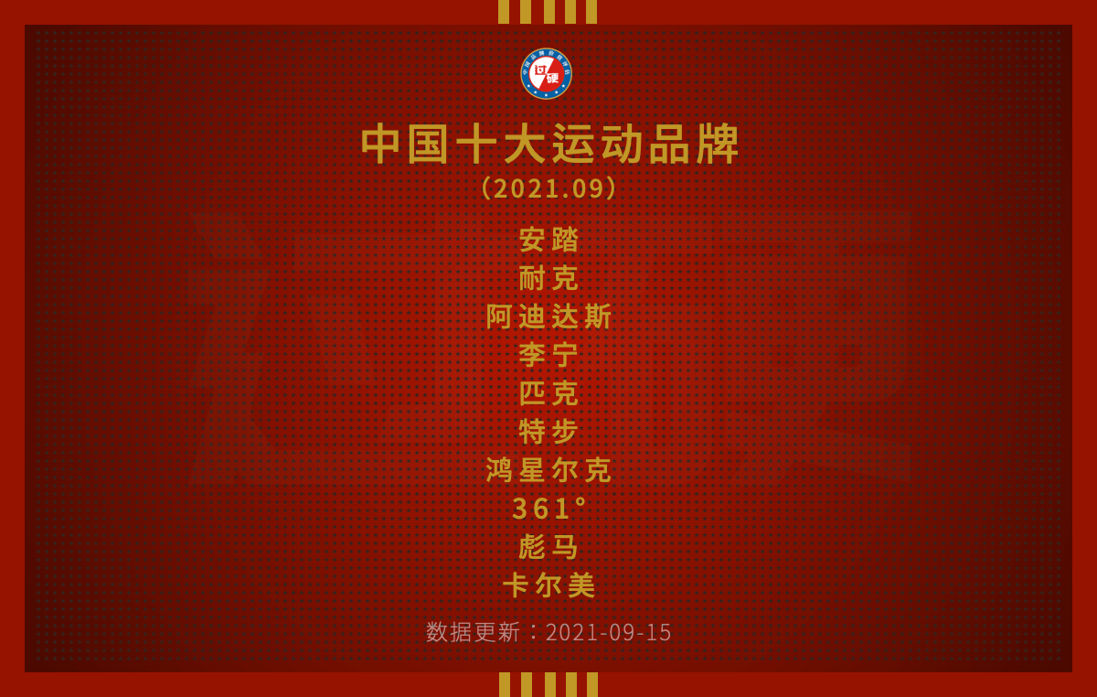 2021年中国体育用品TOP10：哪款让你心动？