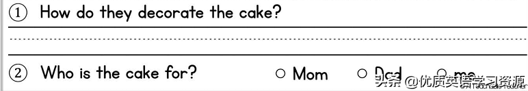 英语原版文章：The Cake