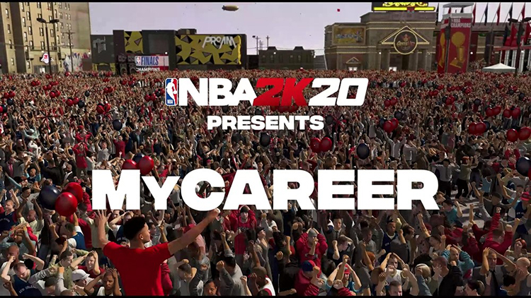 nba2k20手游为什么卡退(逐渐滑向平庸边缘的球场王者——《NBA 2K20》评测)