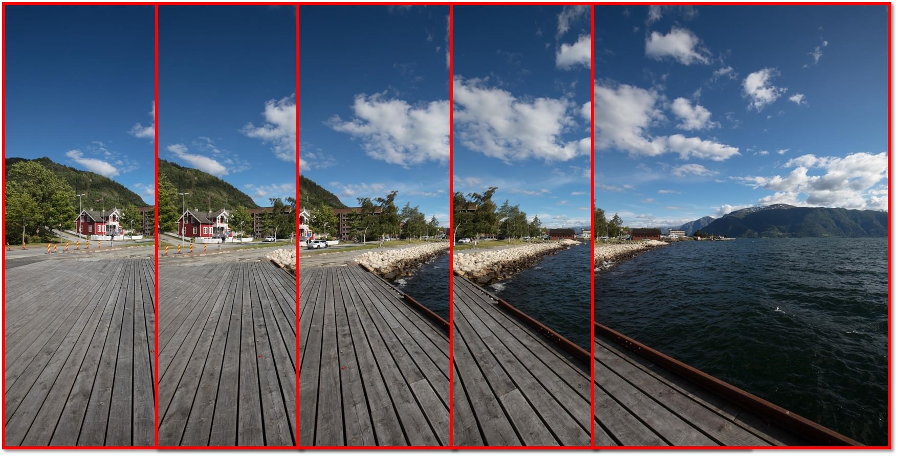 一张图片分成三张(拍摄全景照片不是30) - 赤虎壹号