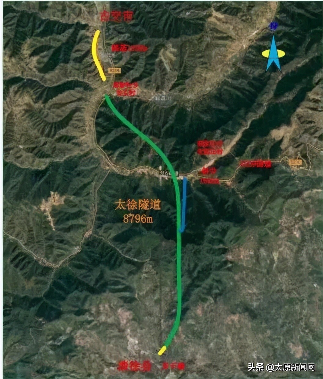 古交新规划高速线路图图片