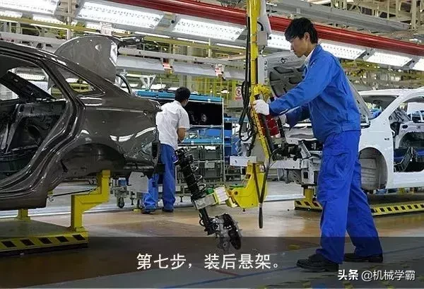 图解汽车总装线各大流程，全面、到位、直观