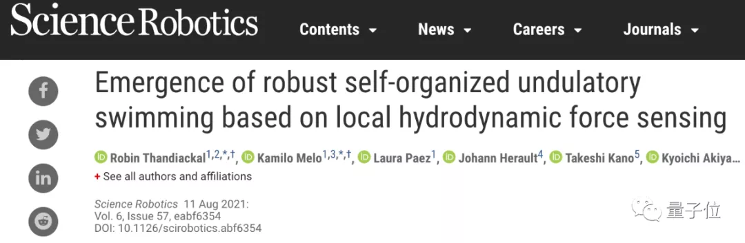 鳗鱼劈断后下半身还能运动，机器人：拿来吧你丨Science子刊封面