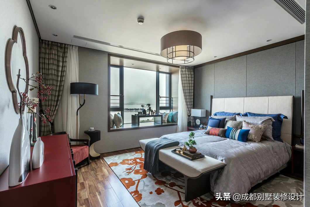 600㎡豪宅别墅装修设计，新中式顶级奢想，构建别样生活韵味
