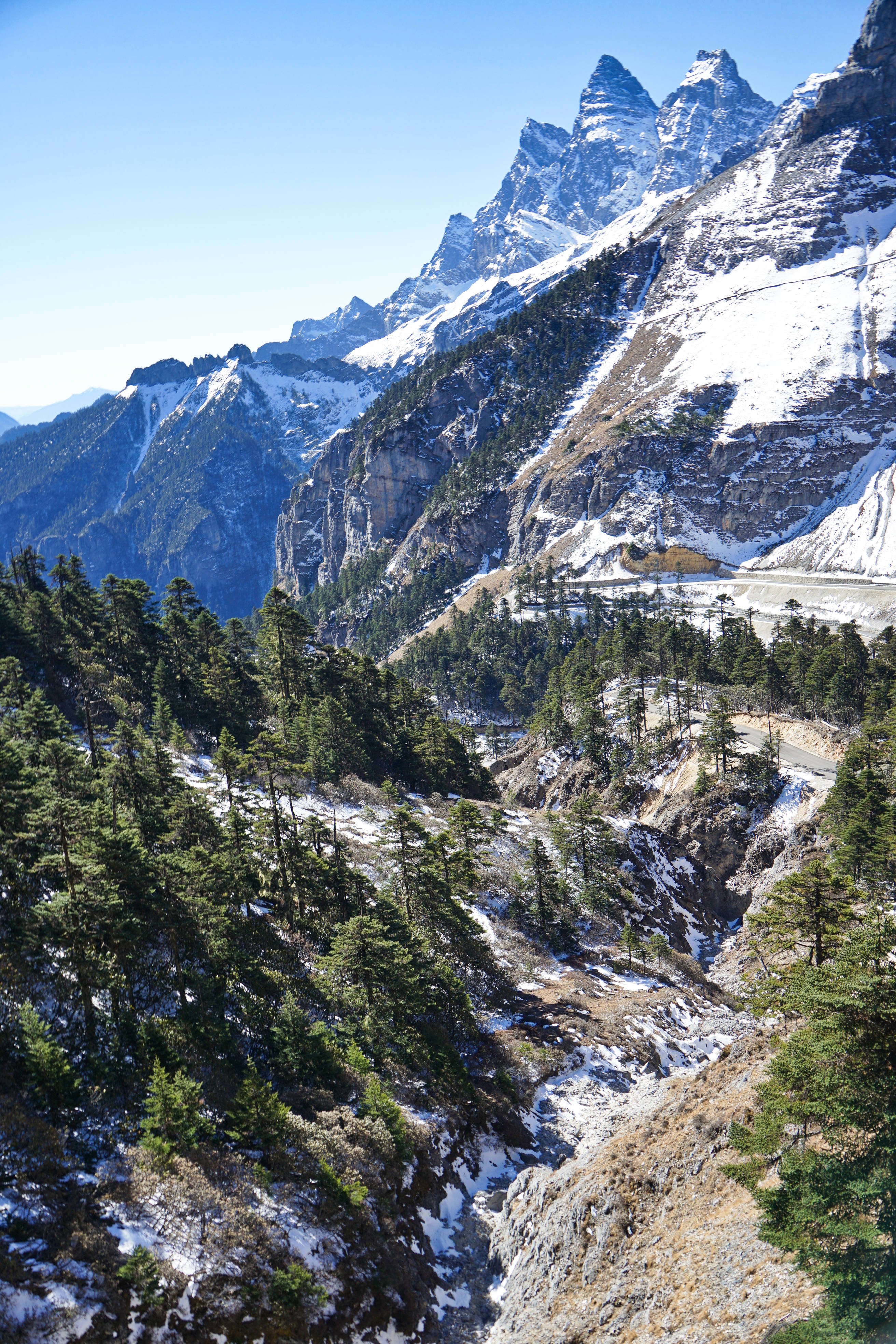 香格里拉大峡谷海拔多少米_香格里拉哈巴雪山