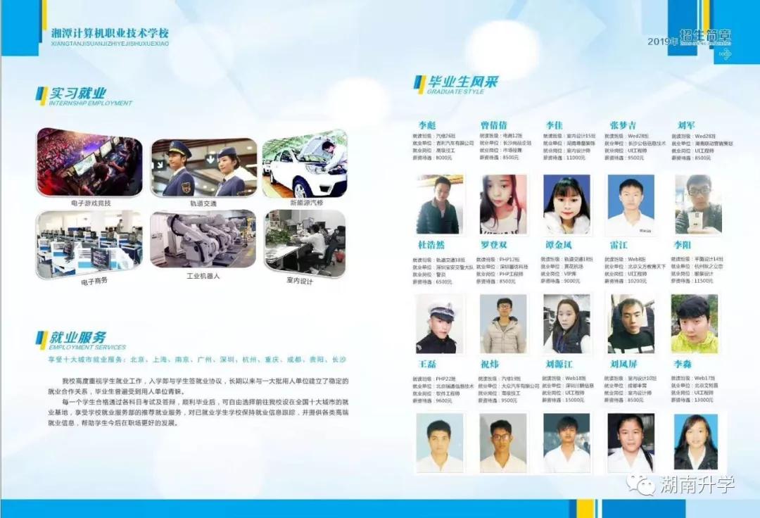 2019年湘潭计算机职业技术学校招生简章