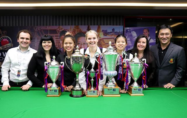 女子乒乓球世界杯冠军的奖杯叫埃文斯杯吗(有人比亨德利还猛，世锦赛成就12冠王，埃文斯一统女子斯诺克)