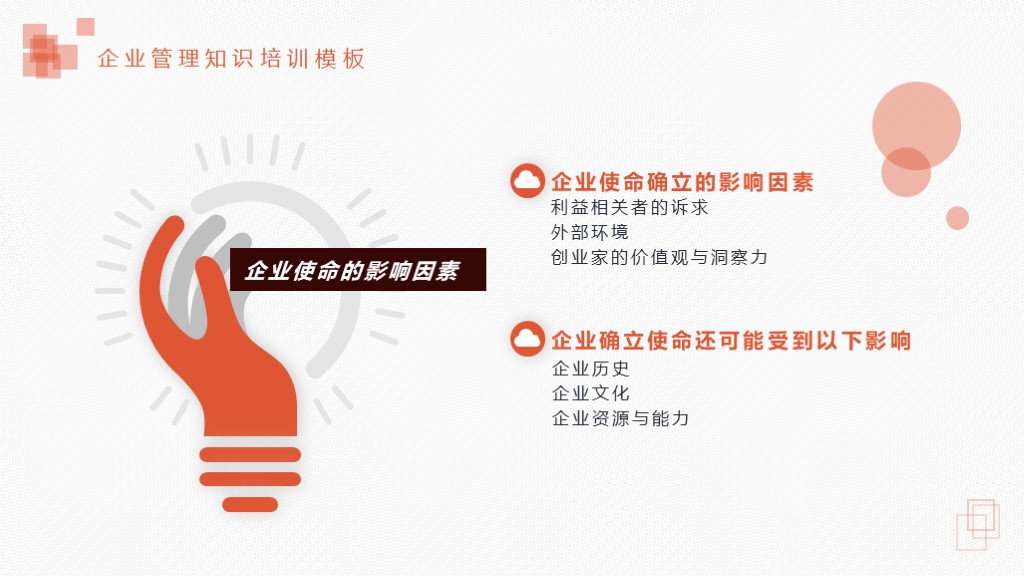 需要吗？第1012期：企业使命与目标培训PPT课件模板