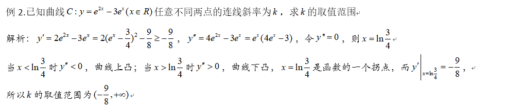 割线斜率和切线斜率在导数中的应用