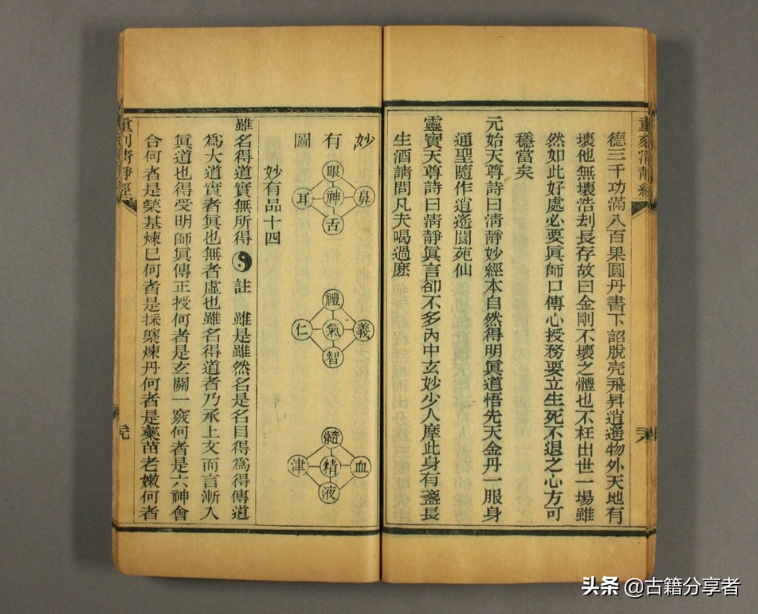 道教经书 《太上老君说常清静经》 古籍必读经典