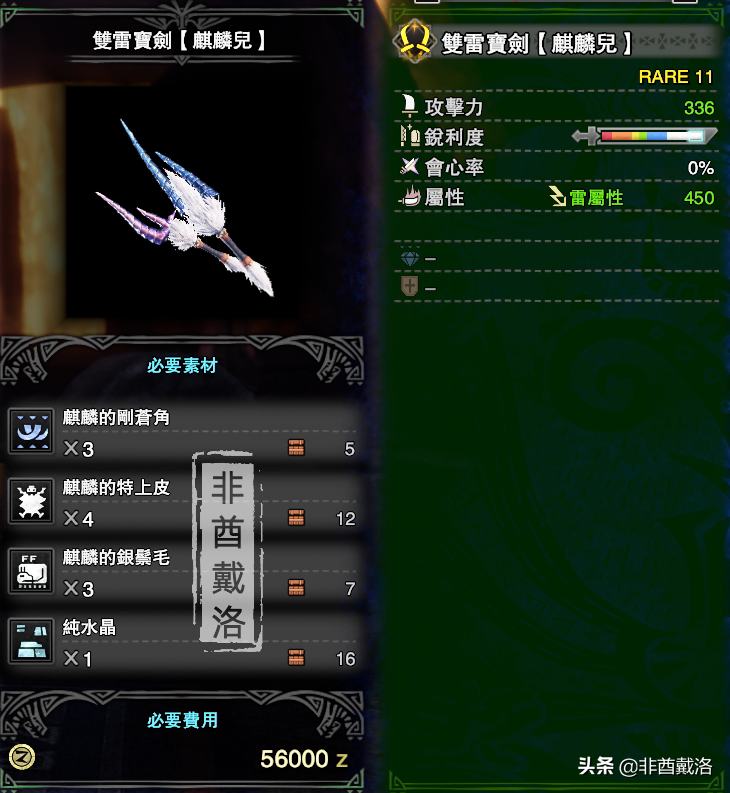 PC版冰原主流双刀配装