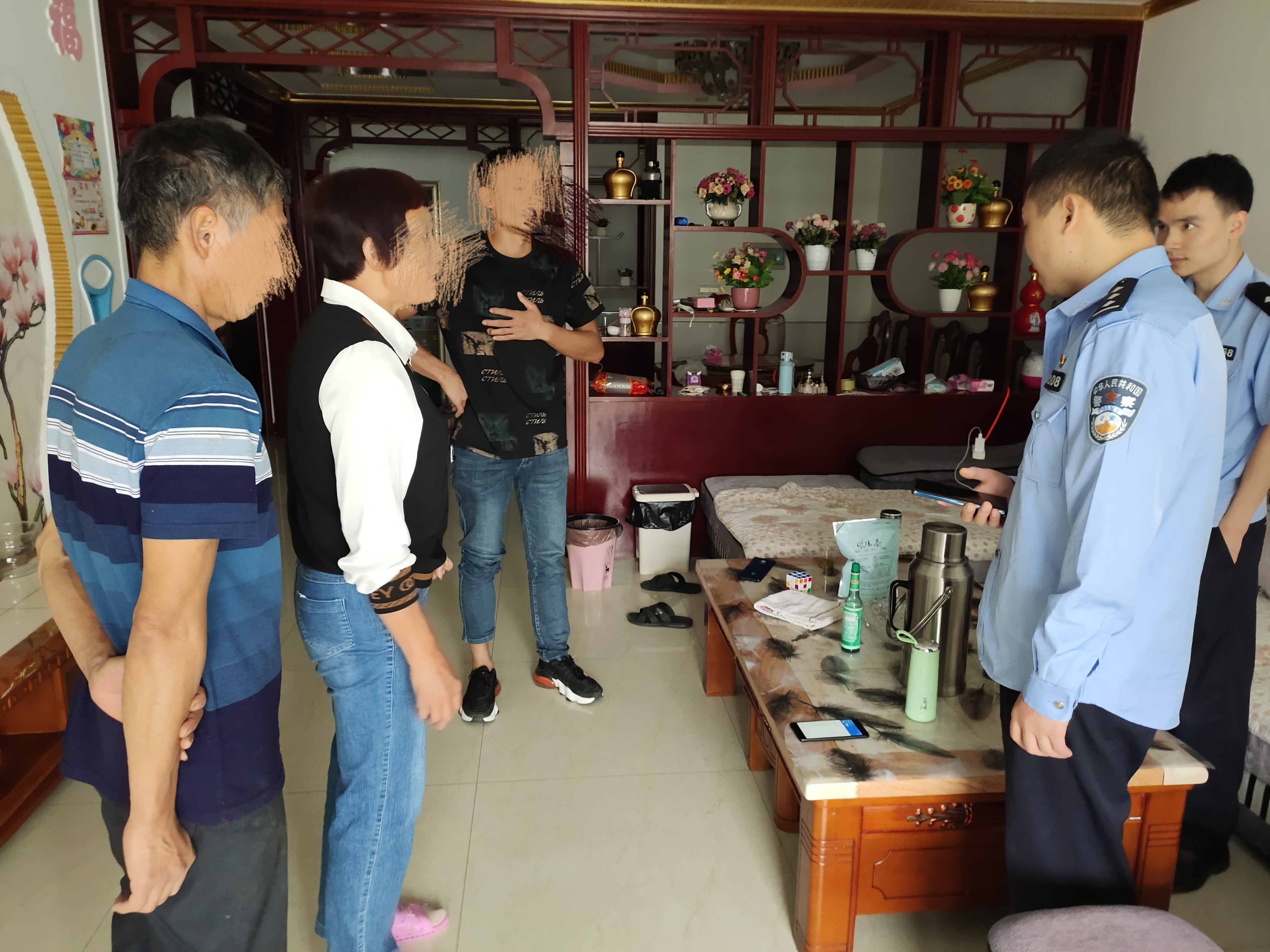 白河公安麻虎派出所成功阻止一起电信诈骗案