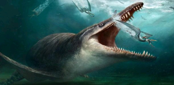 体重18吨:克柔龙整个侏罗纪和白垩纪,鲨鱼毫无存在感,仿佛一头忍辱