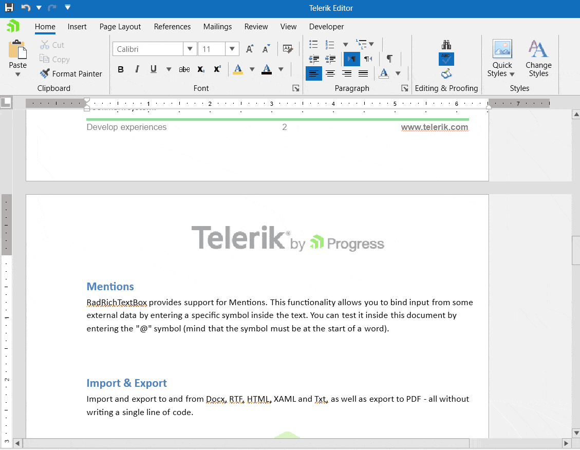 界面控件Telerik UI for WPF R3 2021 - 的高对比度主题