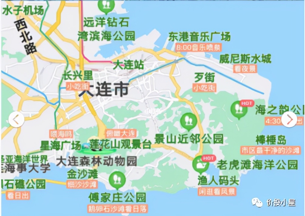 辽宁港口分布图图片