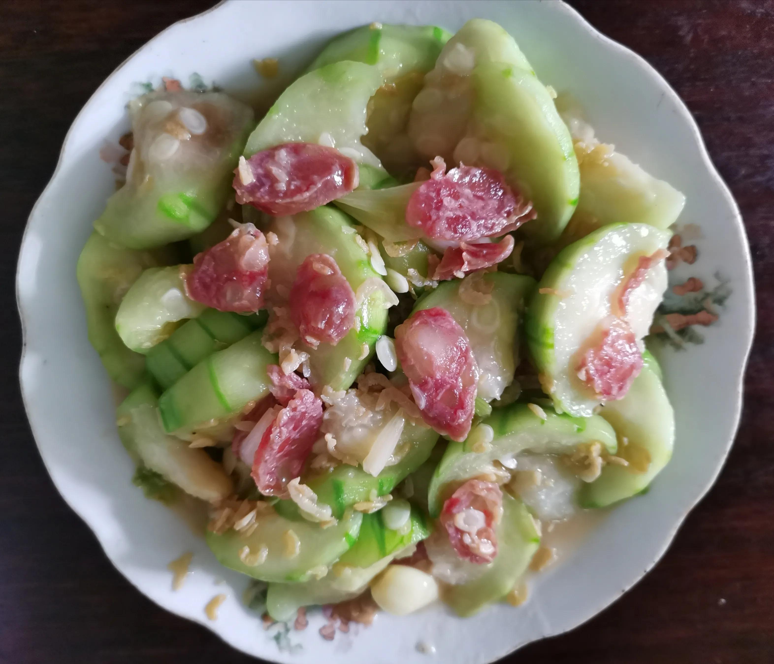 入夏吃秋瓜,很有营养也挺养生