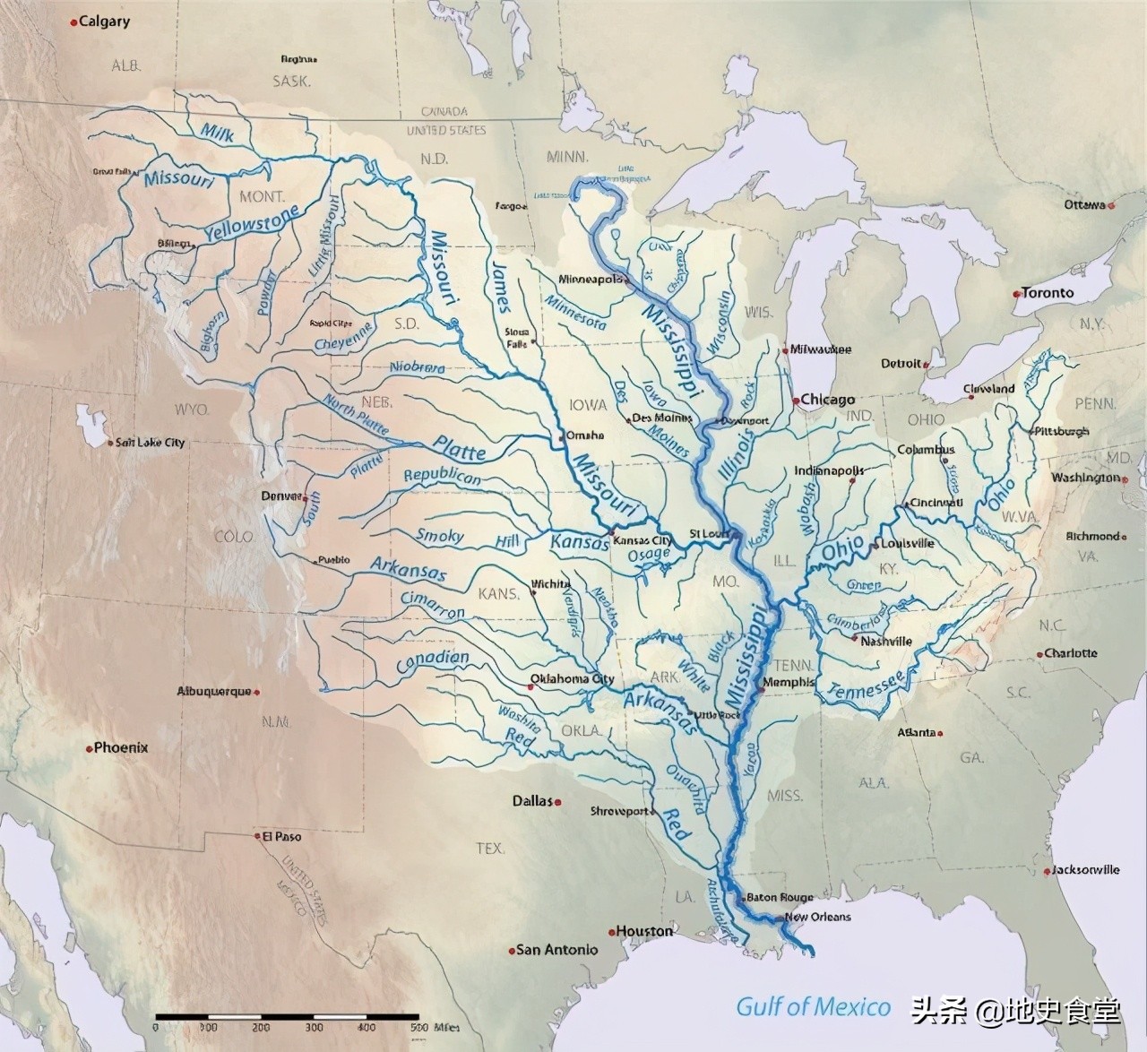 哪些国家完全拥有自己的世界大河?