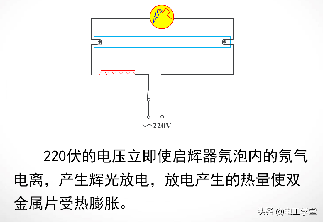 日光灯电路及原理