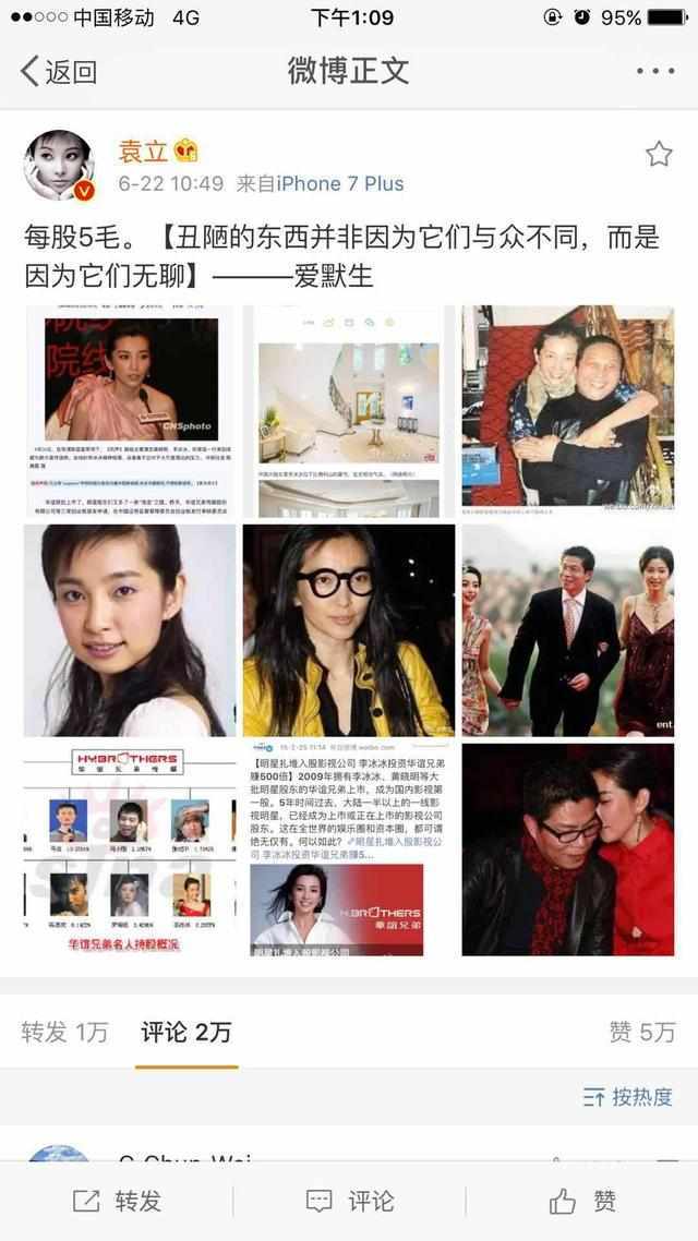张扬的袁立：撕完李冰冰，又骂王中军，连张国立也不放过太疯狂