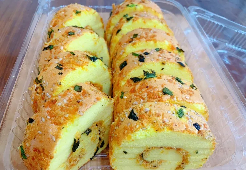 海苔肉松卷（山东欧米奇配方分享厚厚海苔肉松卷口感咸香）