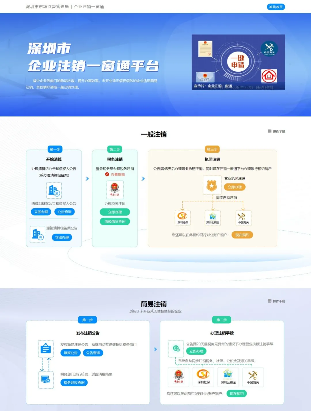 “深圳企业注销一窗通”来了?以后注销会更简单吗?