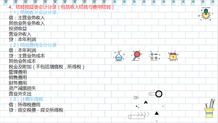 月末必备：财务结转会计分录大全，销售工资结转都有，人手一份