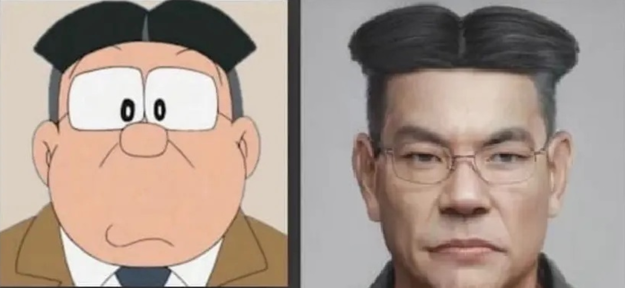 真人版机器猫(网友制作《哆啦a梦》真人化,胖虎还原到搞笑,哆啦a梦大