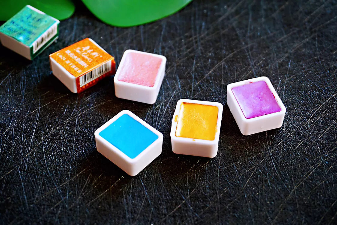 新手入坑水彩怎样选颜料?奉上这6款水彩颜料使用心得