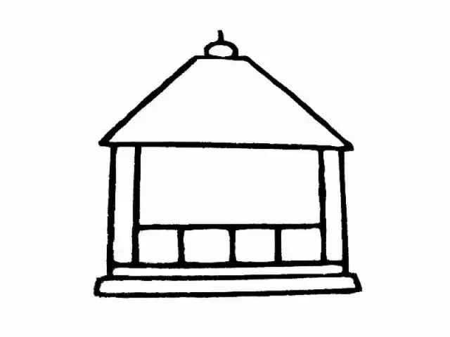 幼儿园房子简笔画系列，上色更漂亮，为孩子收藏！