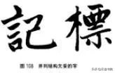 欧、颜、柳、赵四体结体和笔法