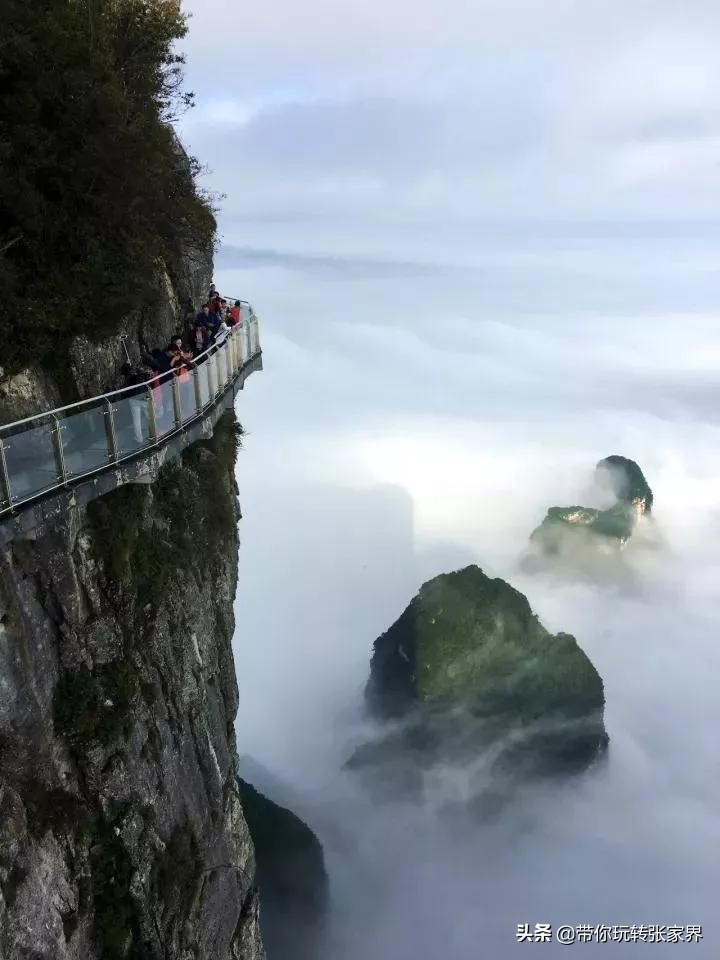 张家界天门山游览图张家界天门山景区门票