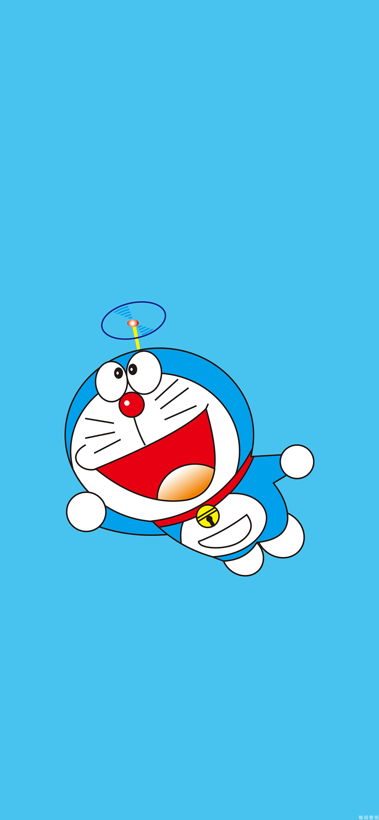 可爱治愈卡通动漫壁纸,哆啦a梦