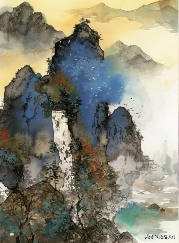 这是什么神仙画师？她笔下的古风景物和古风人物，飘逸又复古