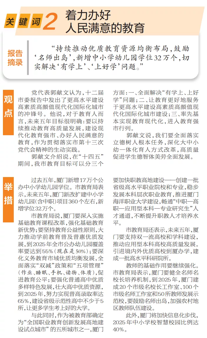 厦门高职单招学校2017（厦门要筹建一所大学）