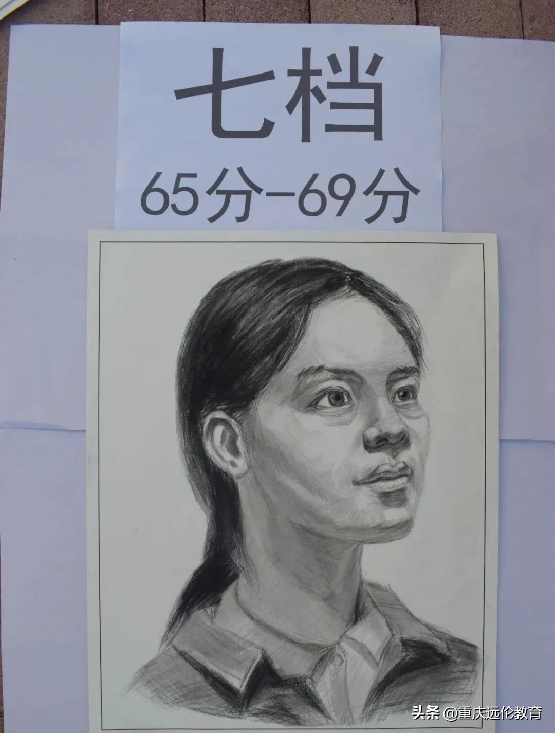 最新美术一模评分标准公布！高低分卷差距大！看看你属于第几档？