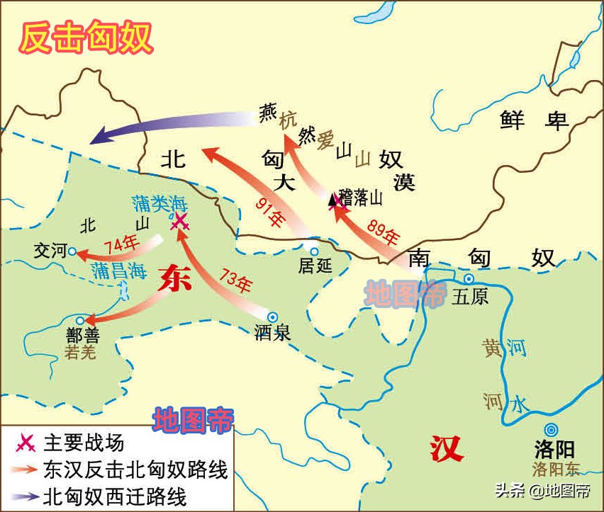 汉朝历史地图演变图片