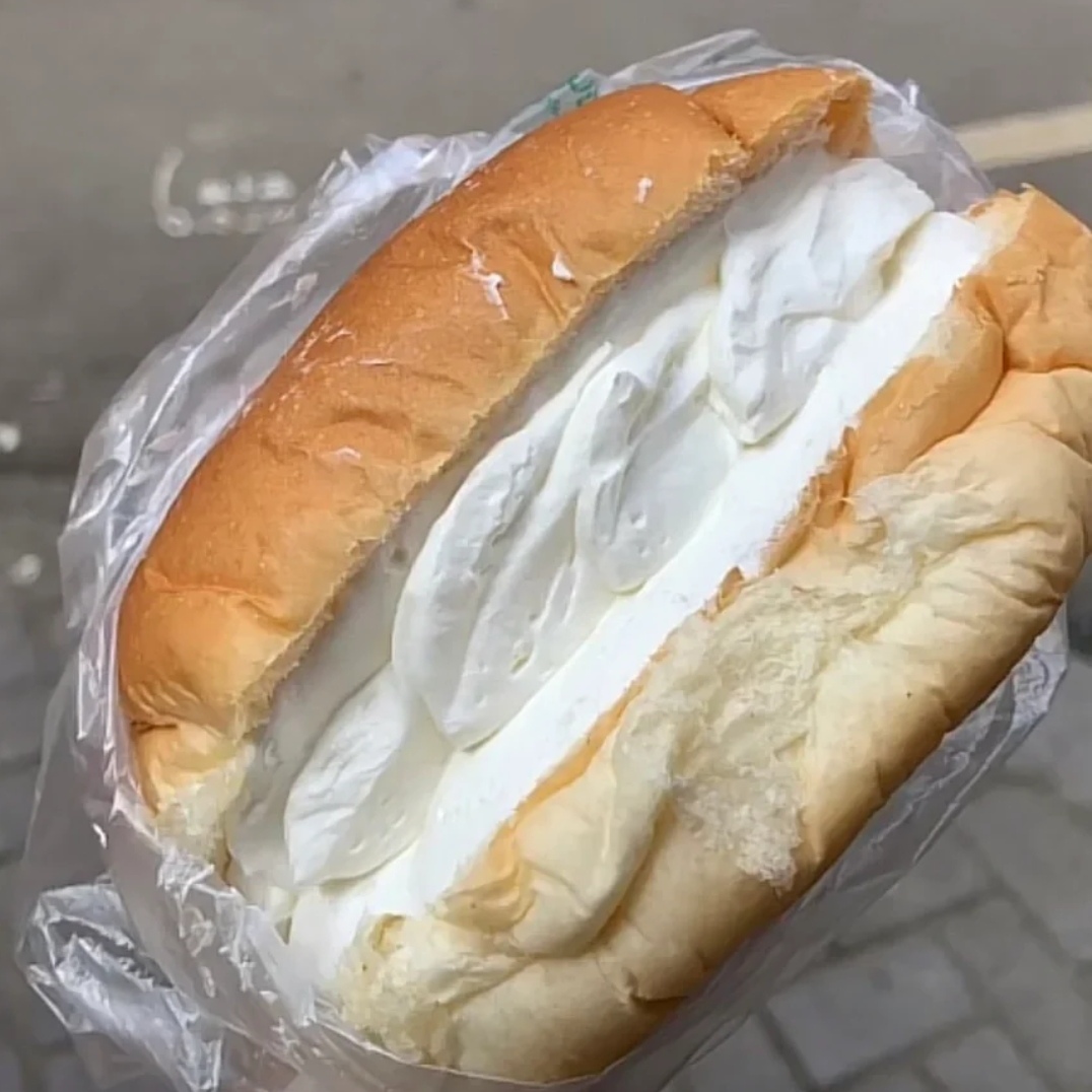 小时候的记忆——奶油面包