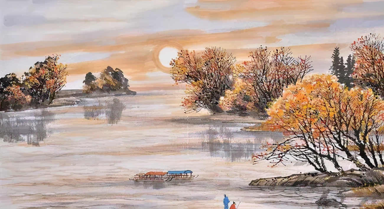 每日好诗词｜携秃笔，唱大江东去，一叶扁舟