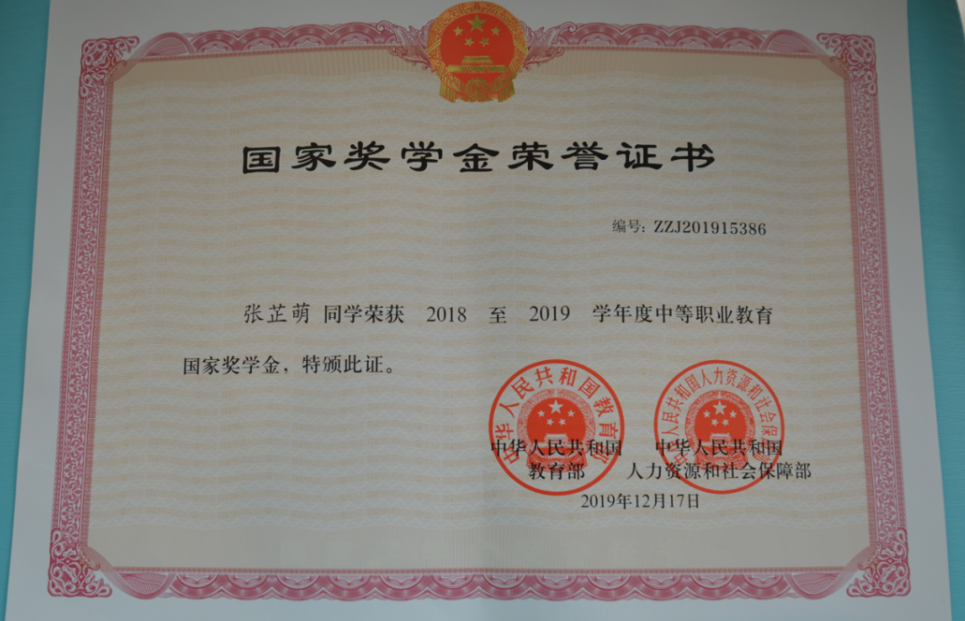 厉害了！我青苏！成都市青苏职业中专学校3位学子喜获国家奖学金