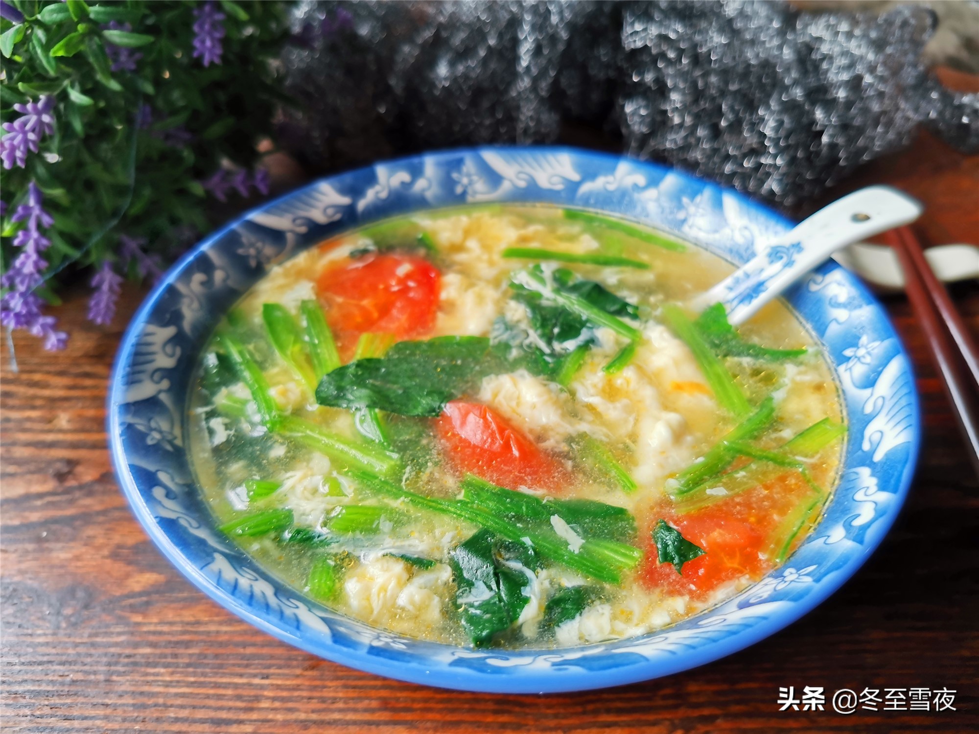 菠菜雞蛋湯的做法,菠菜雞蛋湯的做法竅門