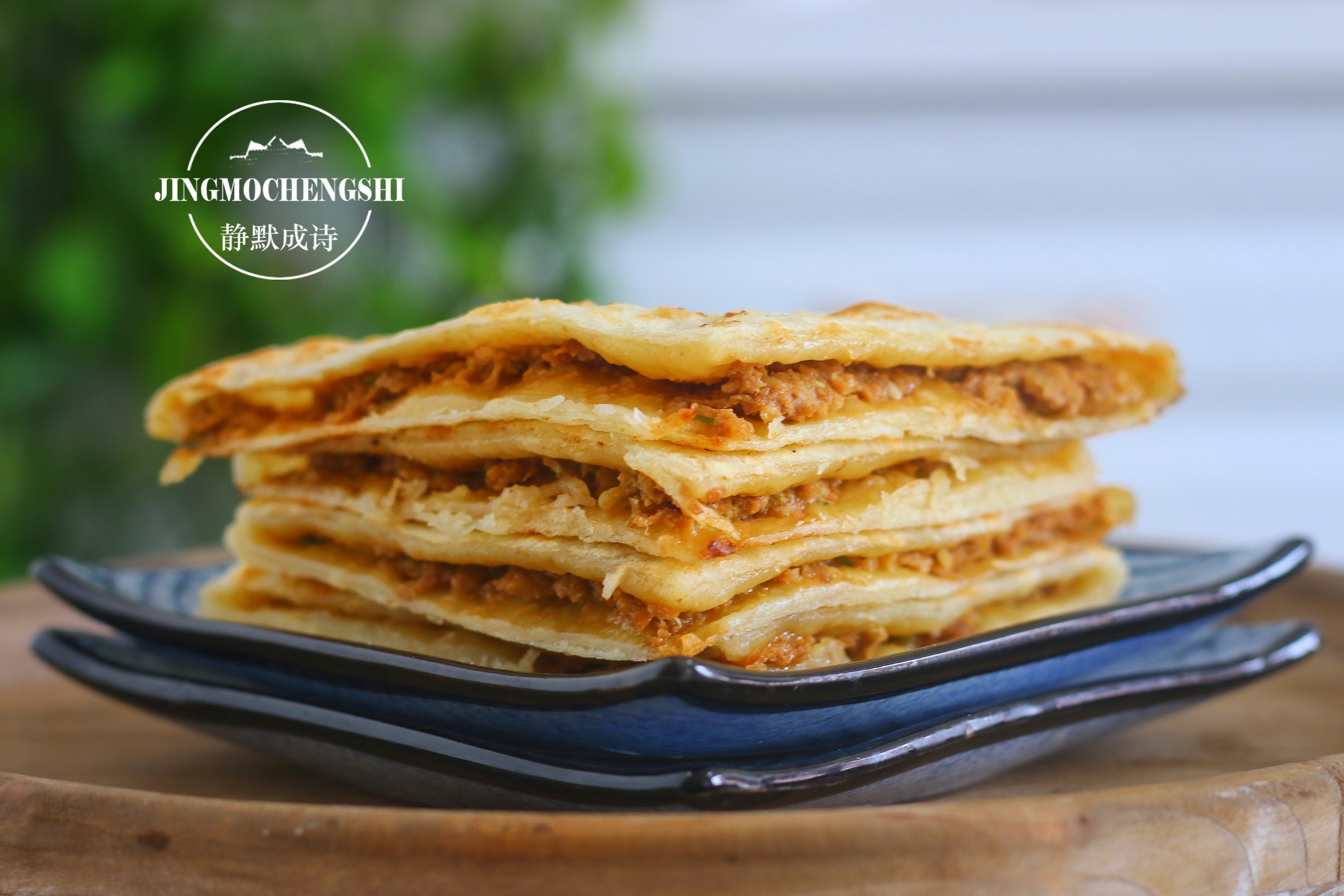 自己做肉饼，馅儿香皮软，真材实料，做法给你，学会再也不用买