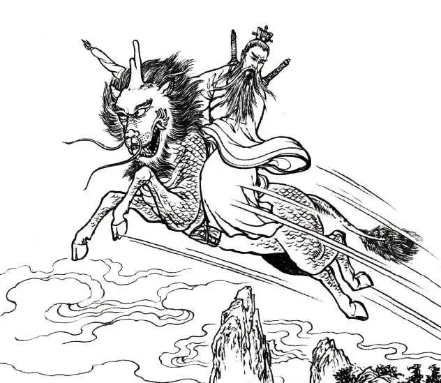 封神演义神兽坐骑图谱：九龙沉香辇，墨麒麟，火眼金睛兽，黑点虎