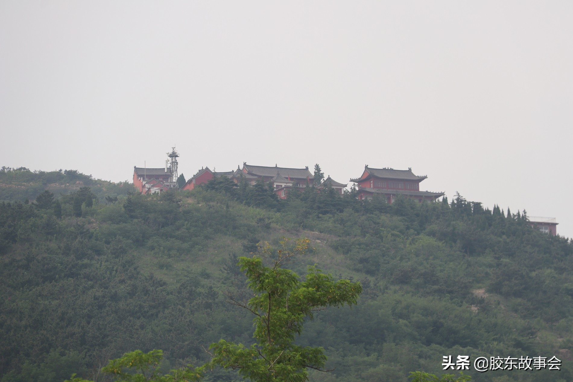 胶东游记：在即墨的马山上，俯瞰青烟威荣城际铁路